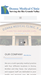 Mobile Screenshot of donnamedical.com